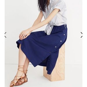 Madewell Side-Button Skirt
